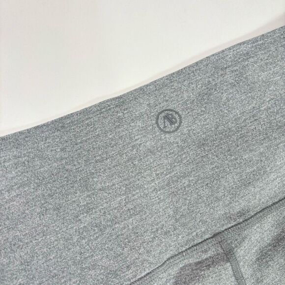 Addison Bay Leggings Womens Large Grey Solid Heather Ludlow Straight -Leg NWT Ac - Picture 12 of 12